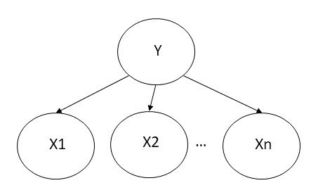 A naive Bayes model example